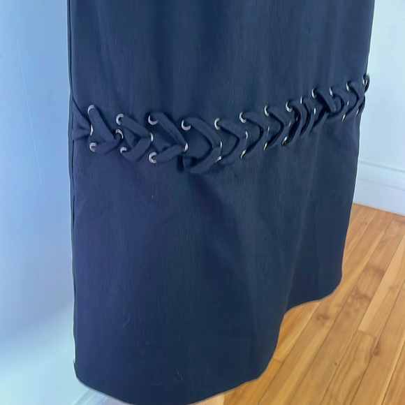 The Moon Little Black Sleeveless Mod Dress, Size M - Picture 4 of 12